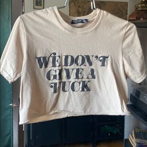 We don’t give a f***